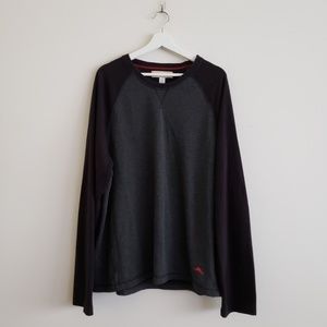Tommy Bahama Men's Long Sleeve Black & Grey Shirt